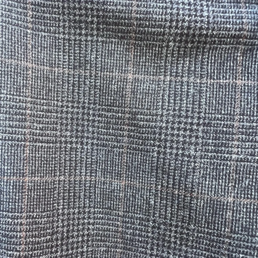 BANANA REPUBLIC Brown Plaid 100% Wool Dress Plaid Pants Men’s 38x32